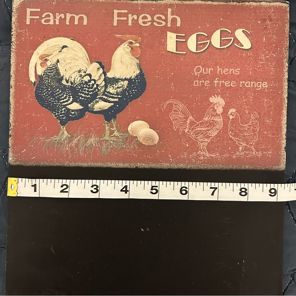 Medal Chalk board wall hanging - Picture 6 of 6